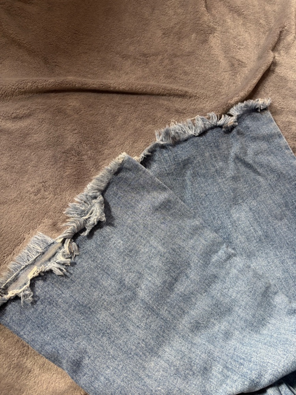 Mica Straight Cropped Light Blue Denim Jeans - Picture 2 of 5